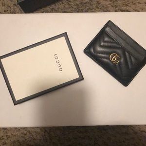 Gucci card holder.